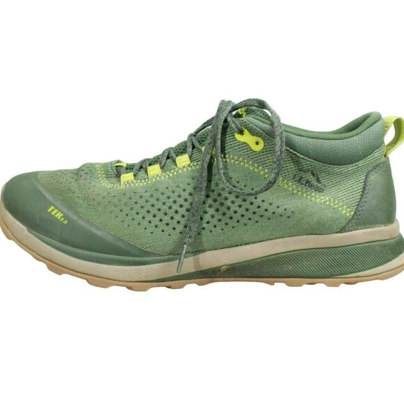 LL Bean Elevation Green Nylon Waterproof Lightweight Hiking Shoes Size 13 M - Picture 1 of 9